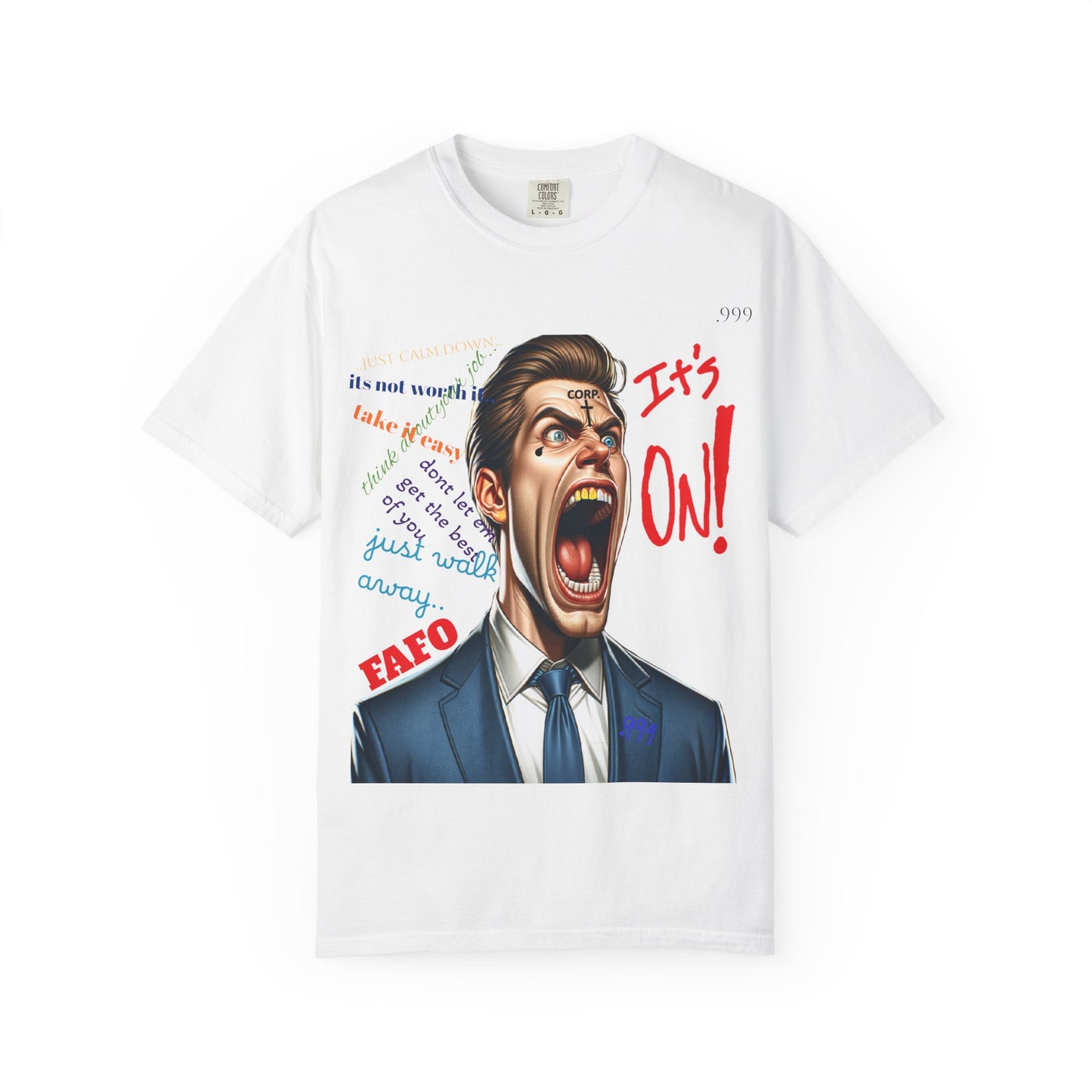 Bold Statement T-Shirt, Motivational Tee, Unique Graphic Tee, Casual Wear, Gift for Him/Her, Streetwear Apparel