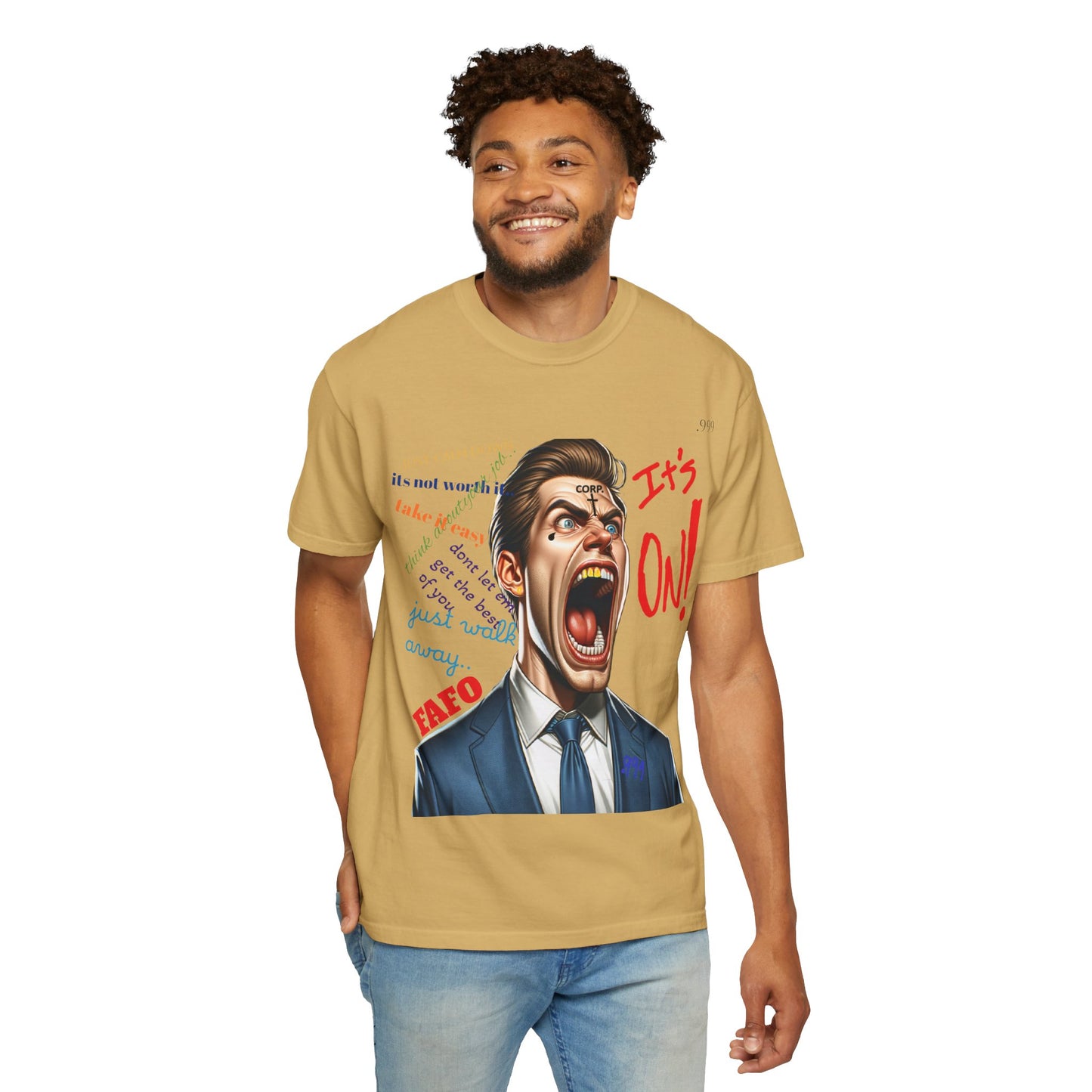 Bold Statement T-Shirt, Motivational Tee, Unique Graphic Tee, Casual Wear, Gift for Him/Her, Streetwear Apparel