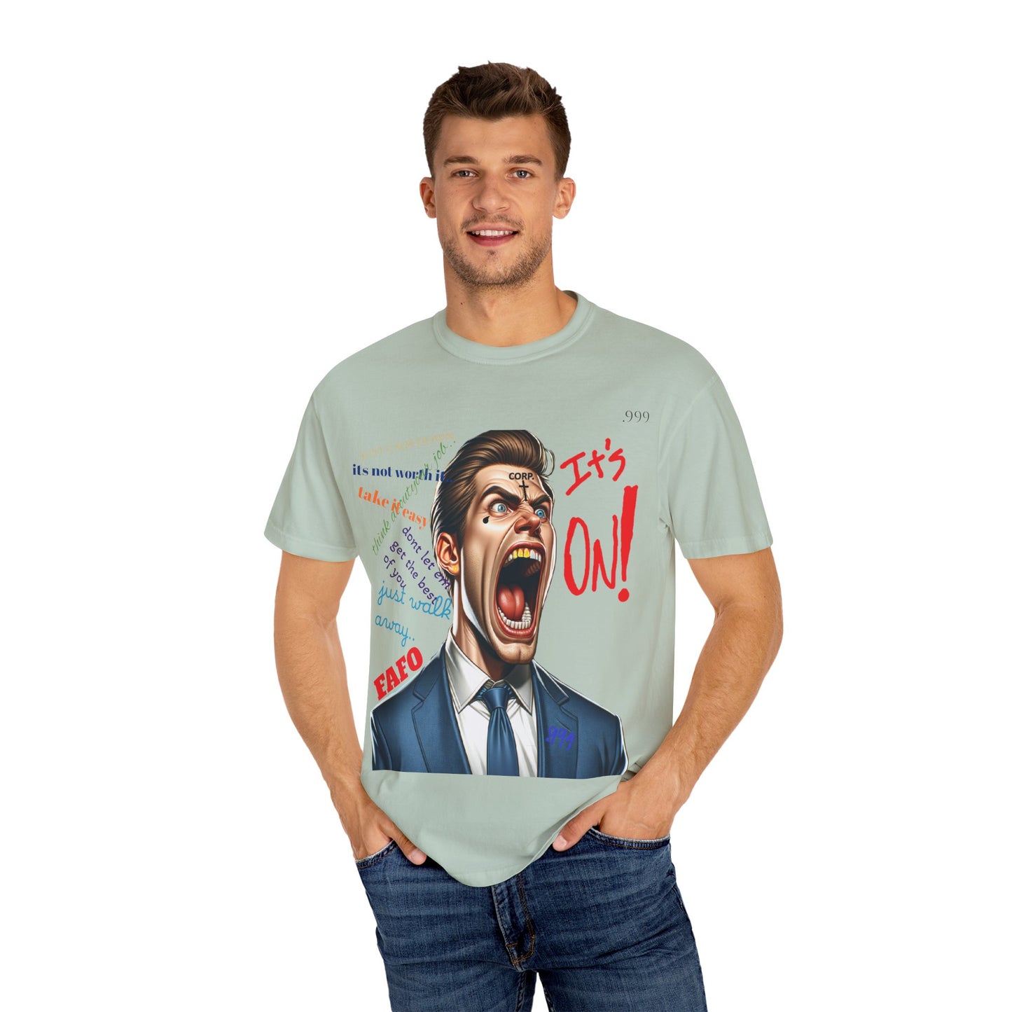 Bold Statement T-Shirt, Motivational Tee, Unique Graphic Tee, Casual Wear, Gift for Him/Her, Streetwear Apparel