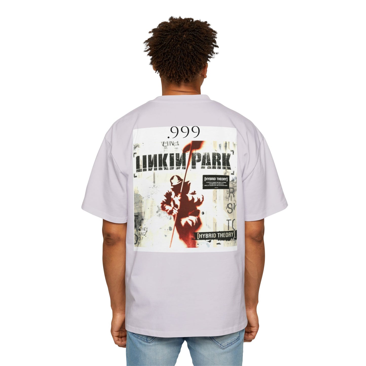 Men's Oversized Graphic Tee - Linkin Park Inspired, Casual Streetwear, Music Lover Gift, Alternative Fashion, Comfortable Tee