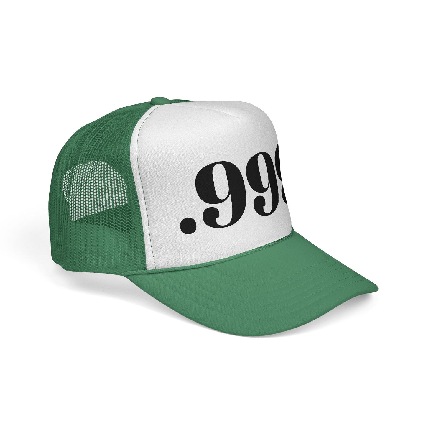 .999 Trucker Cap - Cool Casual Hat, Unique Gift for Dads, Summer BBQ, Outdoor Adventures, Statement Accessory