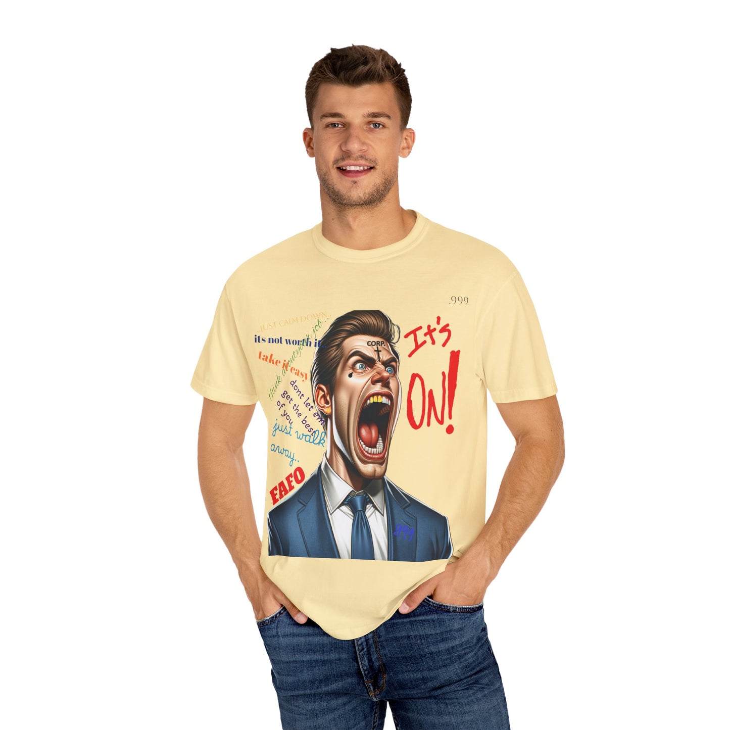 Bold Statement T-Shirt, Motivational Tee, Unique Graphic Tee, Casual Wear, Gift for Him/Her, Streetwear Apparel