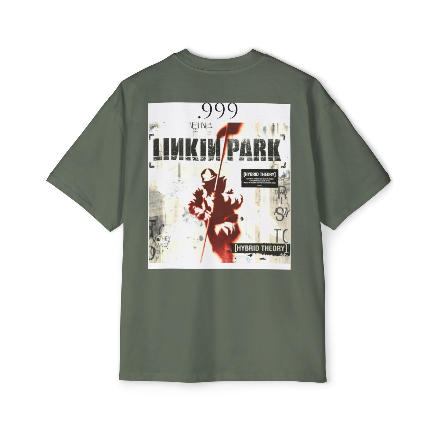 Men's Oversized Graphic Tee - Linkin Park Inspired, Casual Streetwear, Music Lover Gift, Alternative Fashion, Comfortable Tee