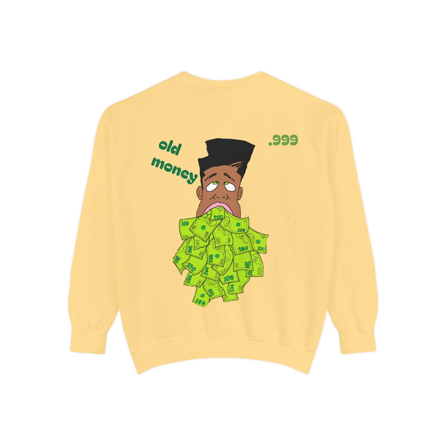 Old Money Vibe Unisex Sweatshirt, Vintage Graphic Sweater, Streetwear Fashion, Cozy Gift for Him/Her, Comfy Layering Piece