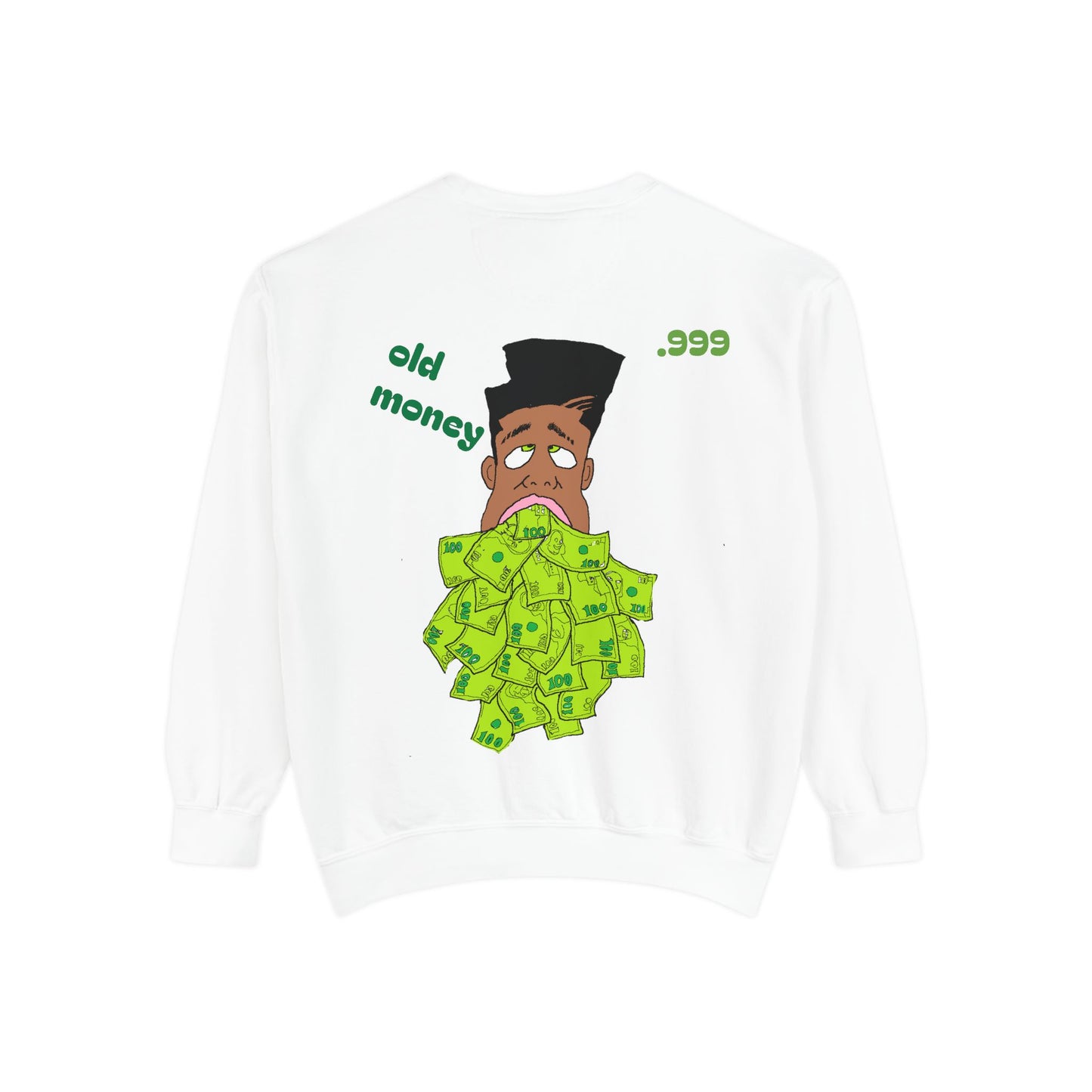 Old Money Vibe Unisex Sweatshirt, Vintage Graphic Sweater, Streetwear Fashion, Cozy Gift for Him/Her, Comfy Layering Piece