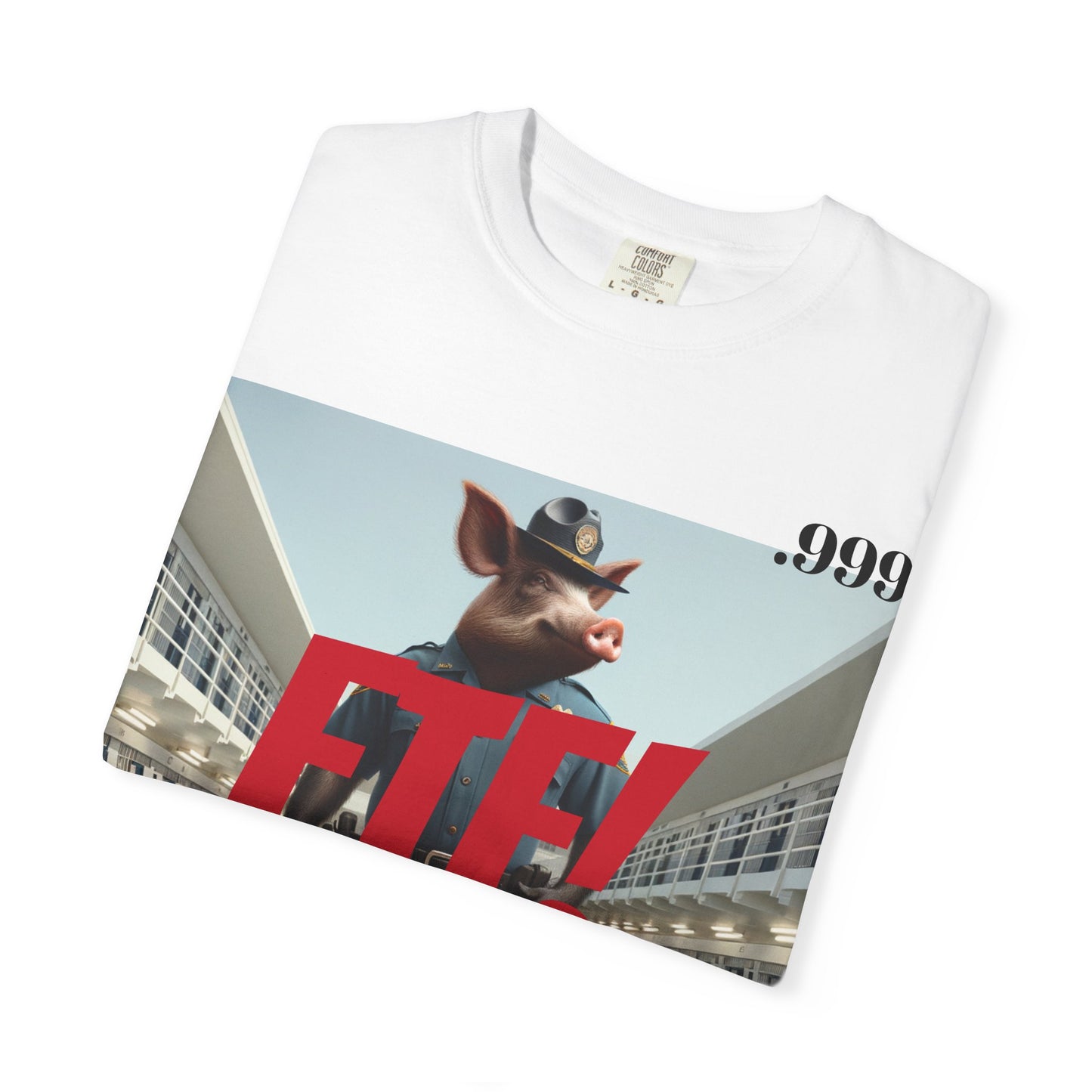 FTF! Unisex Garment-Dyed Tee - Bold Graphic Shirt for Trendsetters, Casual Wear, Gift for Friends, Street Style, Unique Wardrobe Must-Have