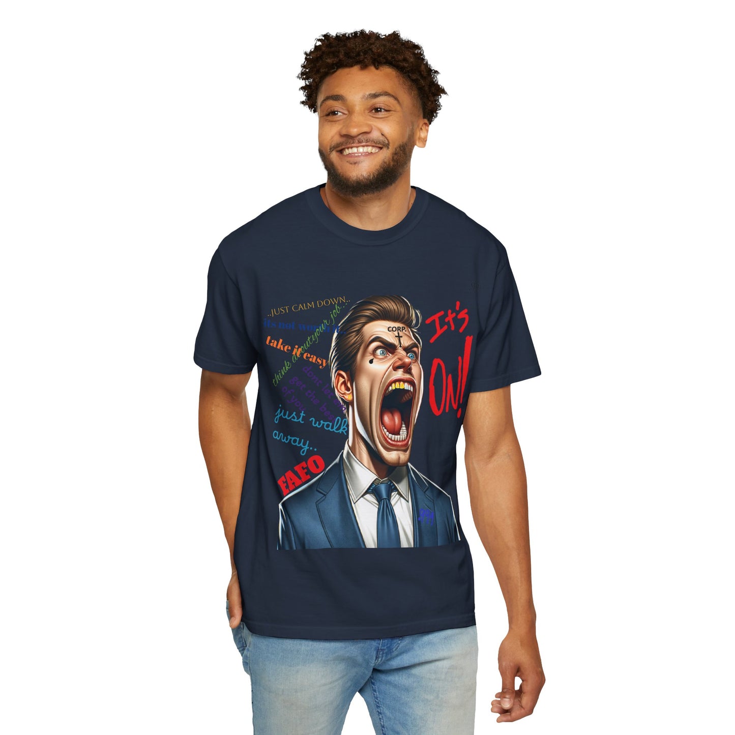 Bold Statement T-Shirt, Motivational Tee, Unique Graphic Tee, Casual Wear, Gift for Him/Her, Streetwear Apparel
