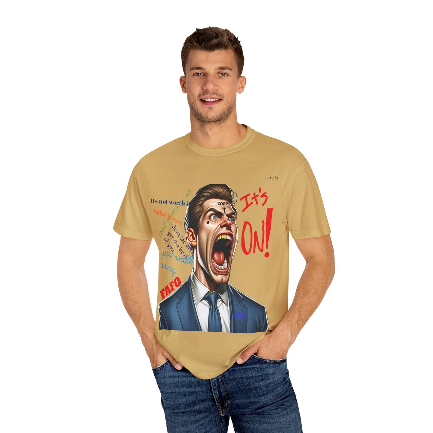 Bold Statement T-Shirt, Motivational Tee, Unique Graphic Tee, Casual Wear, Gift for Him/Her, Streetwear Apparel