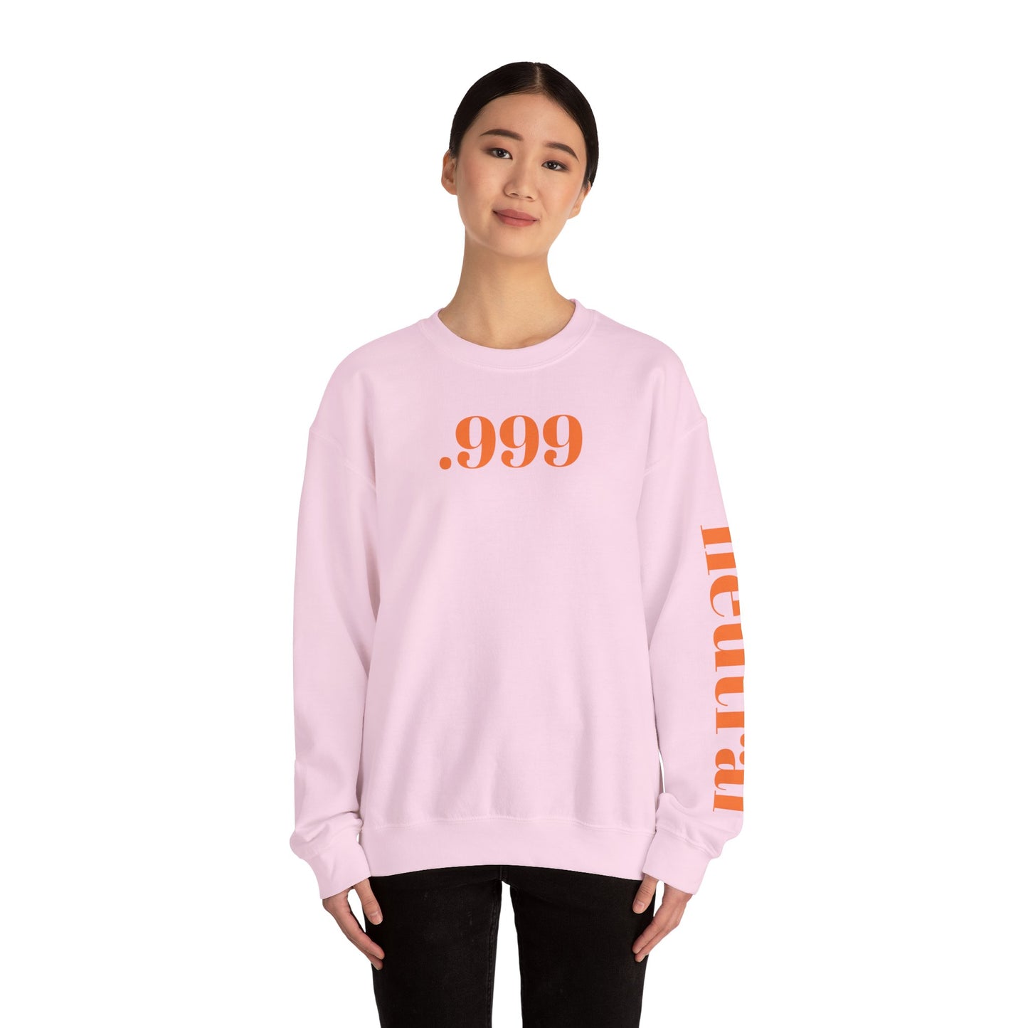 Minimalist Unisex Crewneck Sweatshirt - Casual Comfort for Everyday Wear, Perfect Gift for Friends, Cozy Loungewear, Statement Fashion