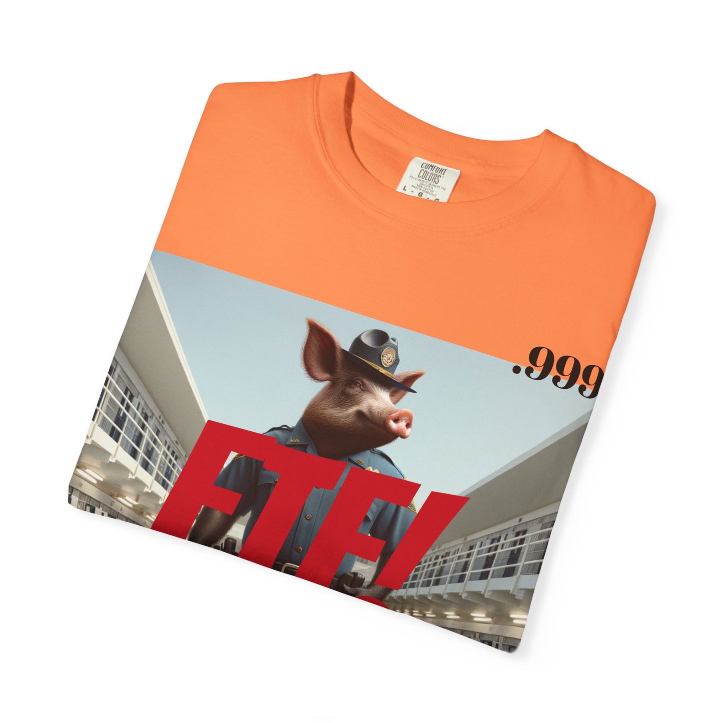 FTF! Unisex Garment-Dyed Tee - Bold Graphic Shirt for Trendsetters, Casual Wear, Gift for Friends, Street Style, Unique Wardrobe Must-Have