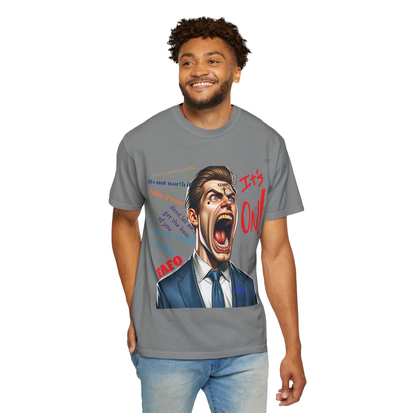 Bold Statement T-Shirt, Motivational Tee, Unique Graphic Tee, Casual Wear, Gift for Him/Her, Streetwear Apparel