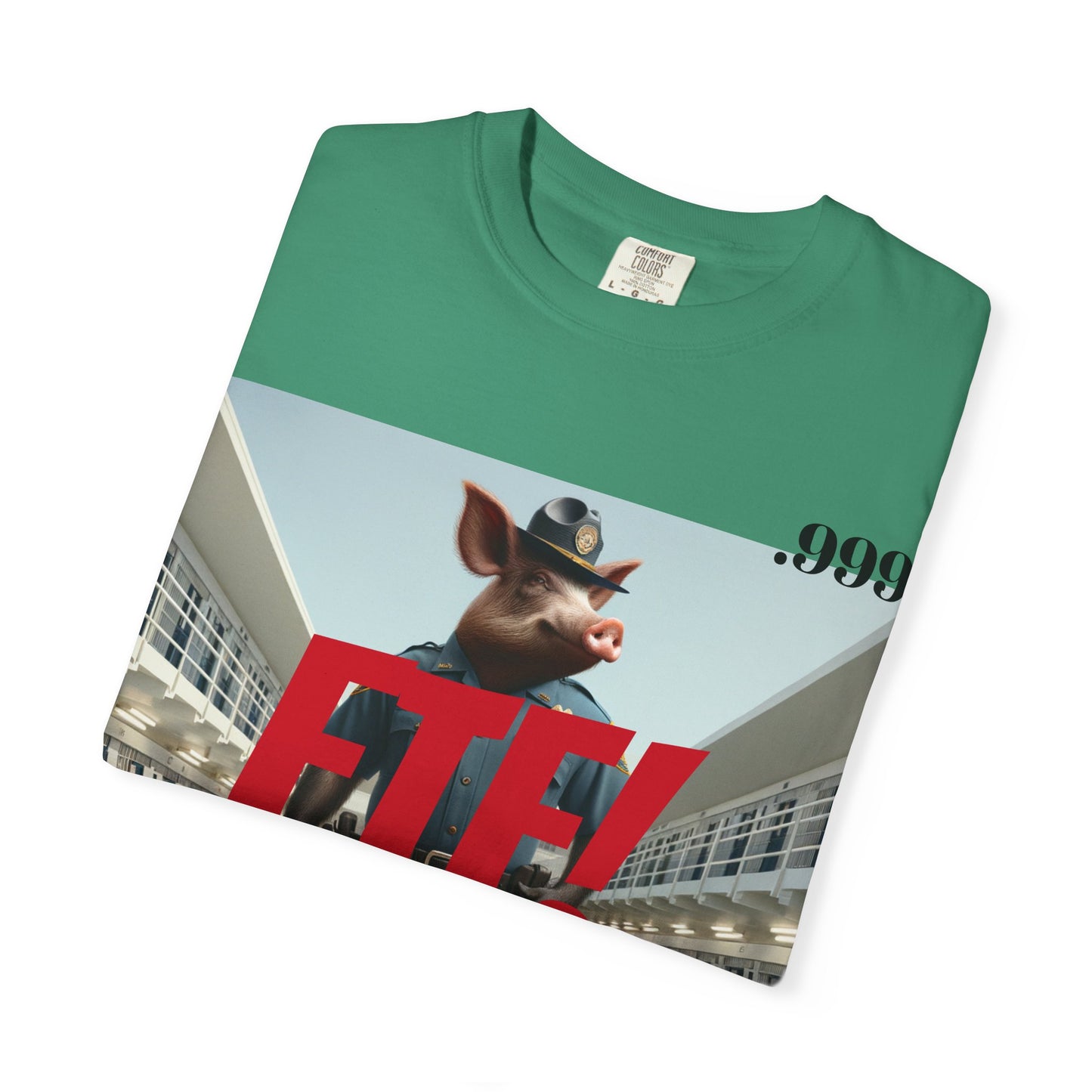 FTF! Unisex Garment-Dyed Tee - Bold Graphic Shirt for Trendsetters, Casual Wear, Gift for Friends, Street Style, Unique Wardrobe Must-Have