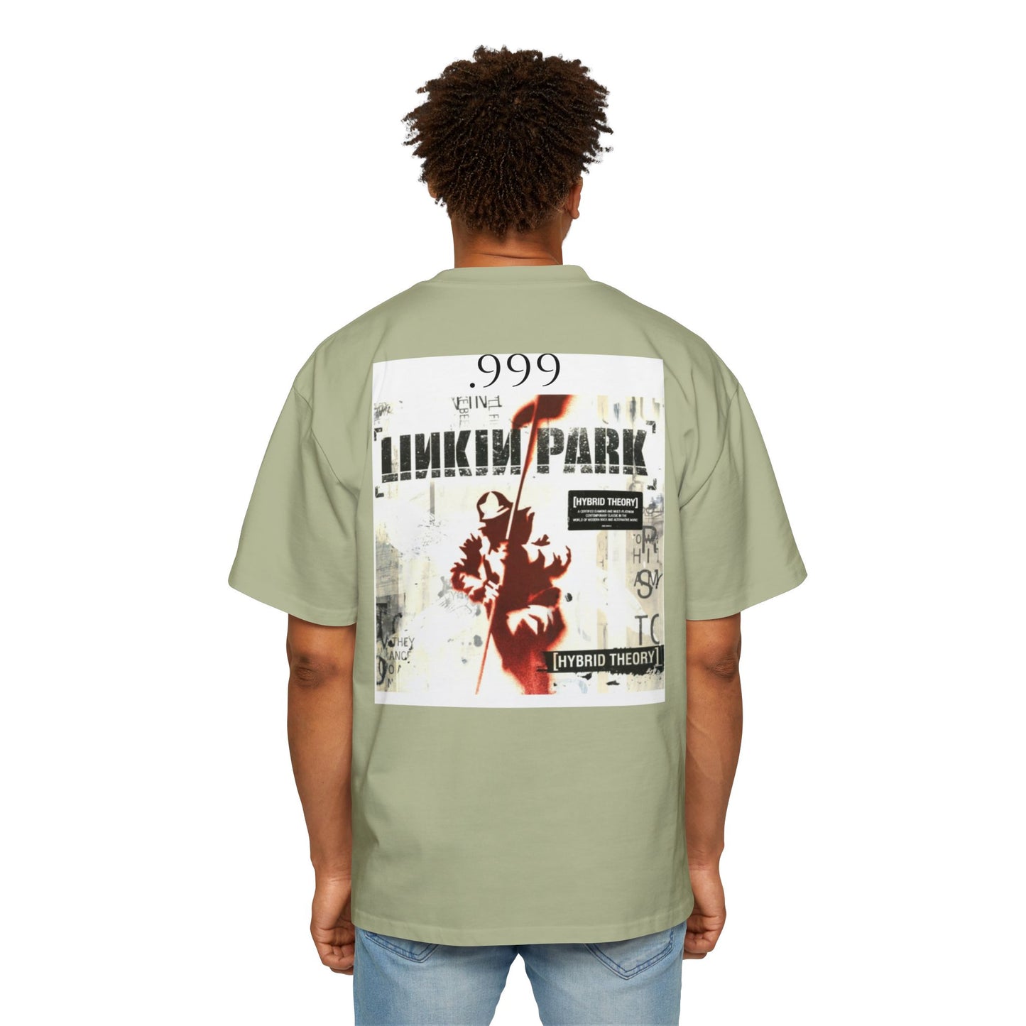 Men's Oversized Graphic Tee - Linkin Park Inspired, Casual Streetwear, Music Lover Gift, Alternative Fashion, Comfortable Tee