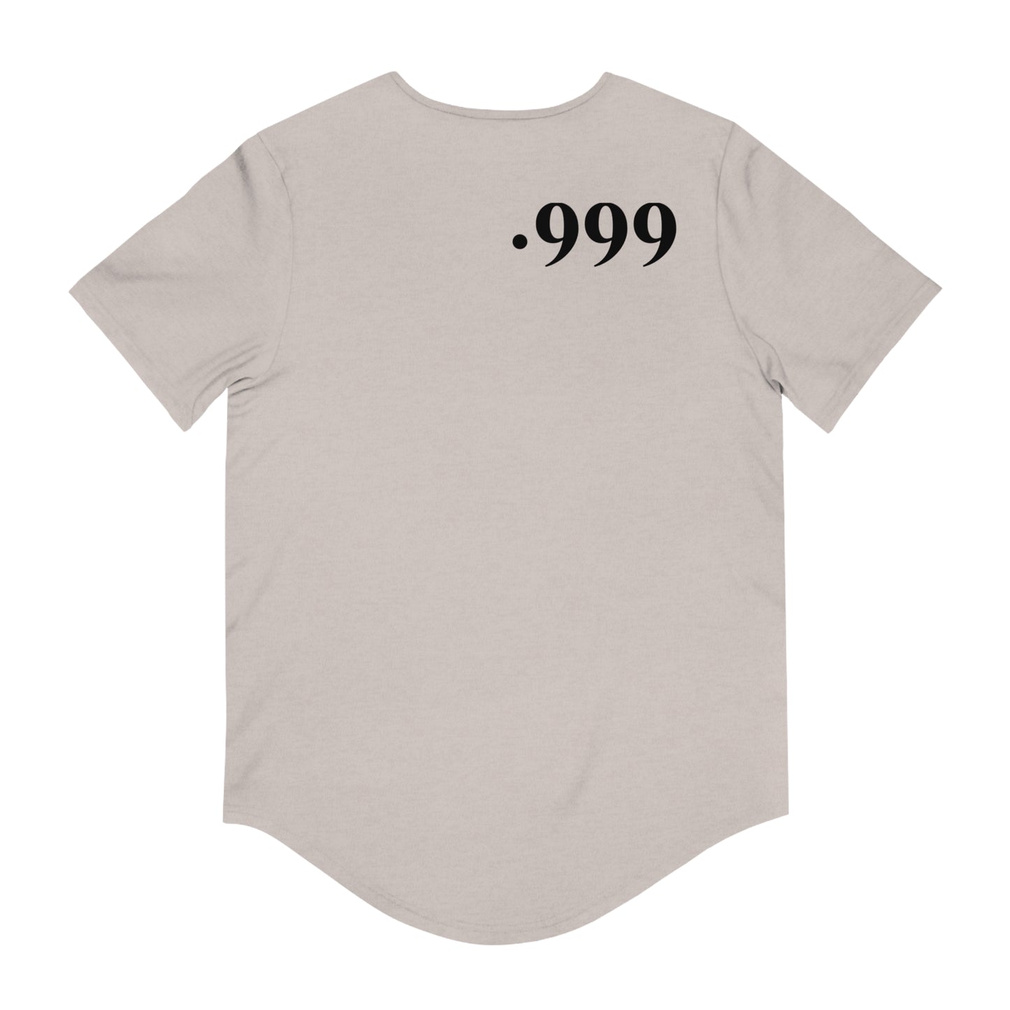 Men's Curved Hem Tee - Neutral Vibe, Stylish Casual Wear, Streetwear Essential, Perfect for Everyday or Special Occasions, Minimalist [...]