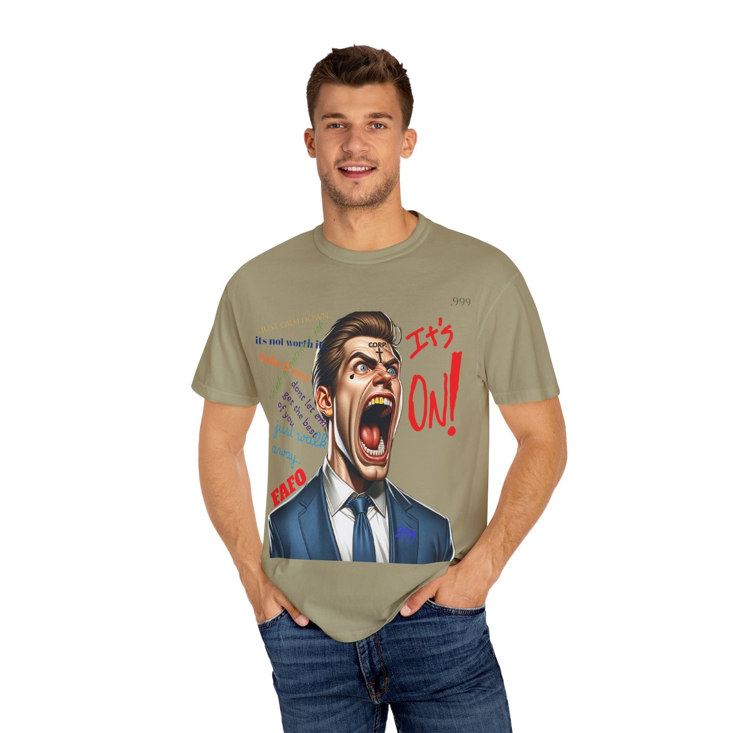 Bold Statement T-Shirt, Motivational Tee, Unique Graphic Tee, Casual Wear, Gift for Him/Her, Streetwear Apparel