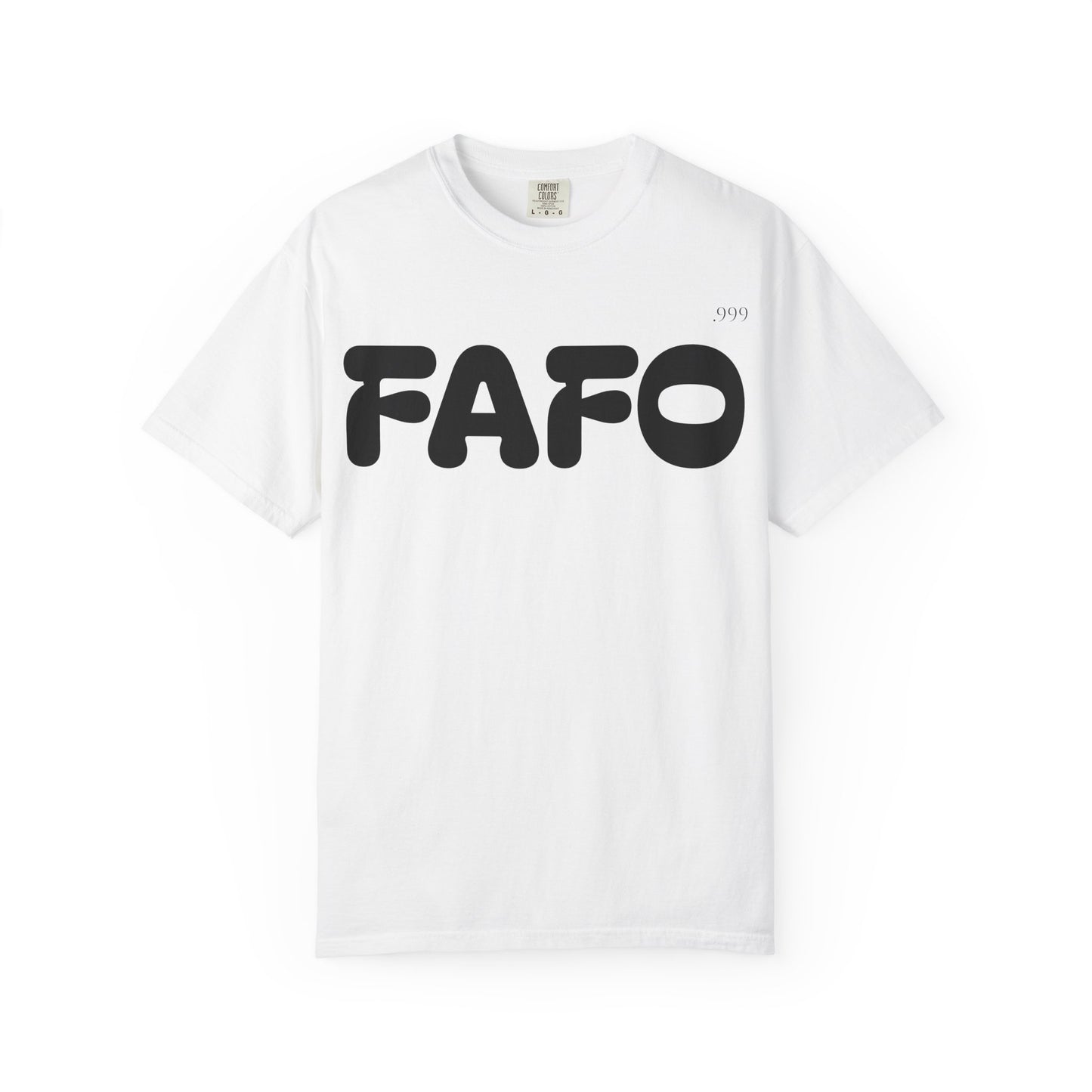 FAFO Unisex Garment-Dyed T-Shirt | Comfortable Casual Tee, Fun Gift for Friends, Everyday Wear, Birthday Surprise, Streetwear Style