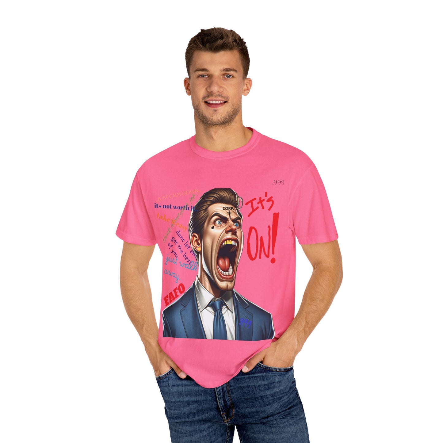 Bold Statement T-Shirt, Motivational Tee, Unique Graphic Tee, Casual Wear, Gift for Him/Her, Streetwear Apparel