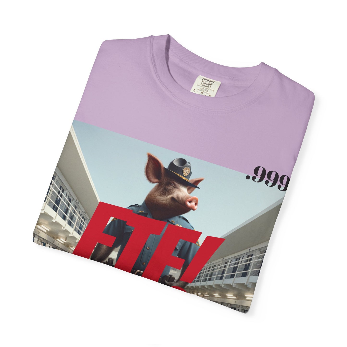 FTF! Unisex Garment-Dyed Tee - Bold Graphic Shirt for Trendsetters, Casual Wear, Gift for Friends, Street Style, Unique Wardrobe Must-Have