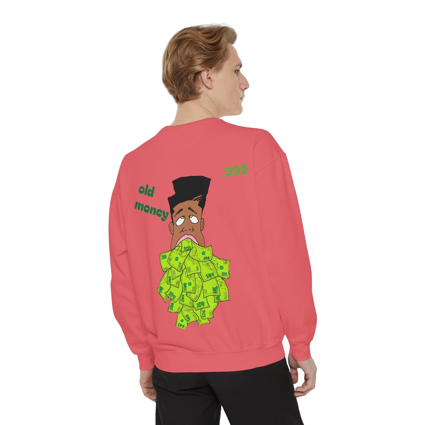 Old Money Vibe Unisex Sweatshirt, Vintage Graphic Sweater, Streetwear Fashion, Cozy Gift for Him/Her, Comfy Layering Piece