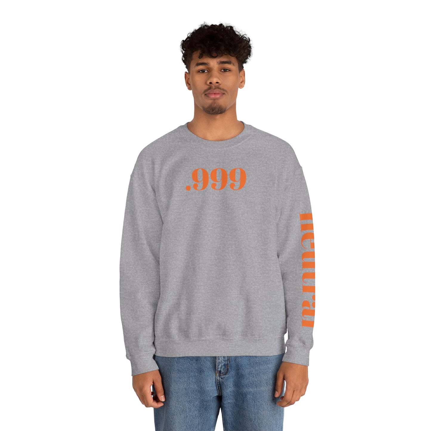 Minimalist Unisex Crewneck Sweatshirt - Casual Comfort for Everyday Wear, Perfect Gift for Friends, Cozy Loungewear, Statement Fashion