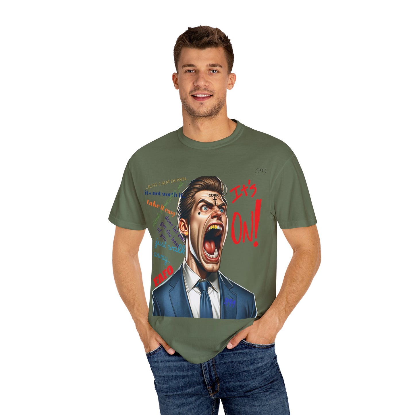 Bold Statement T-Shirt, Motivational Tee, Unique Graphic Tee, Casual Wear, Gift for Him/Her, Streetwear Apparel