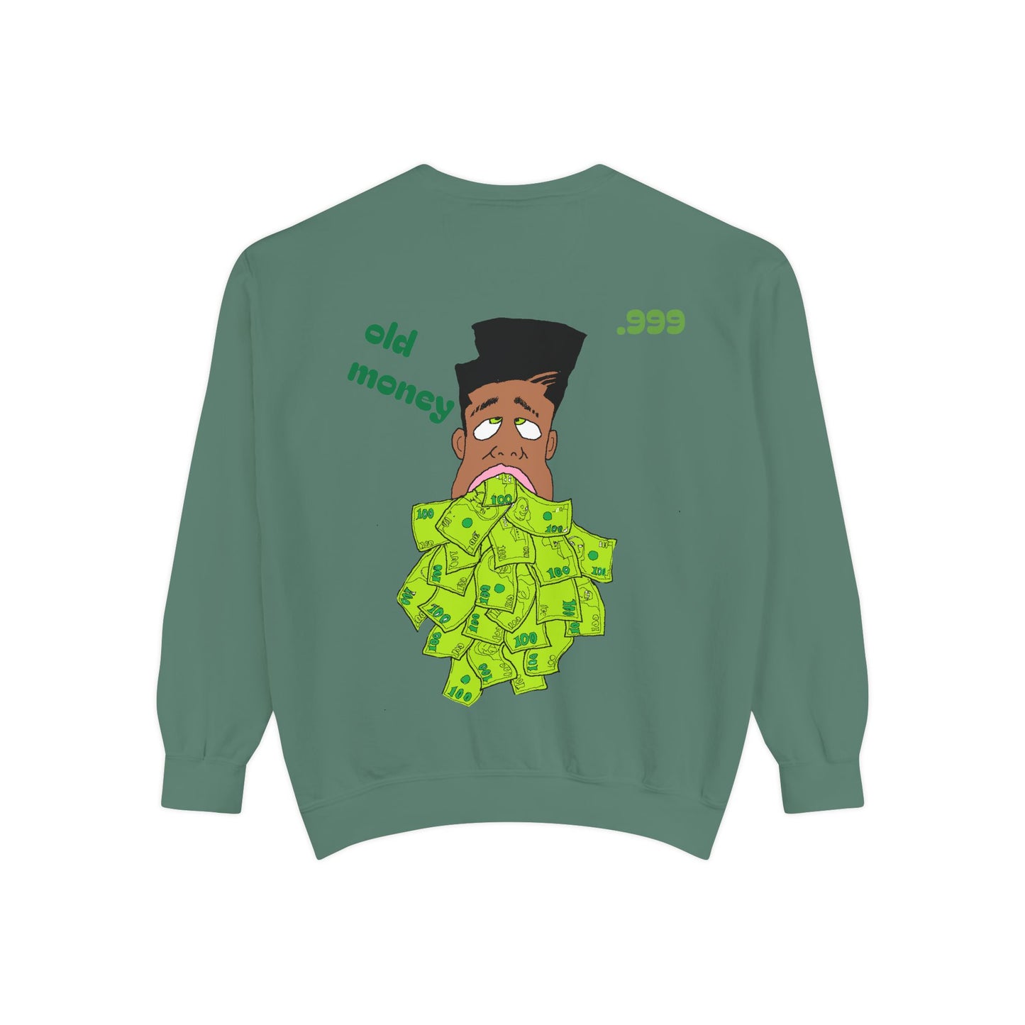 Old Money Vibe Unisex Sweatshirt, Vintage Graphic Sweater, Streetwear Fashion, Cozy Gift for Him/Her, Comfy Layering Piece