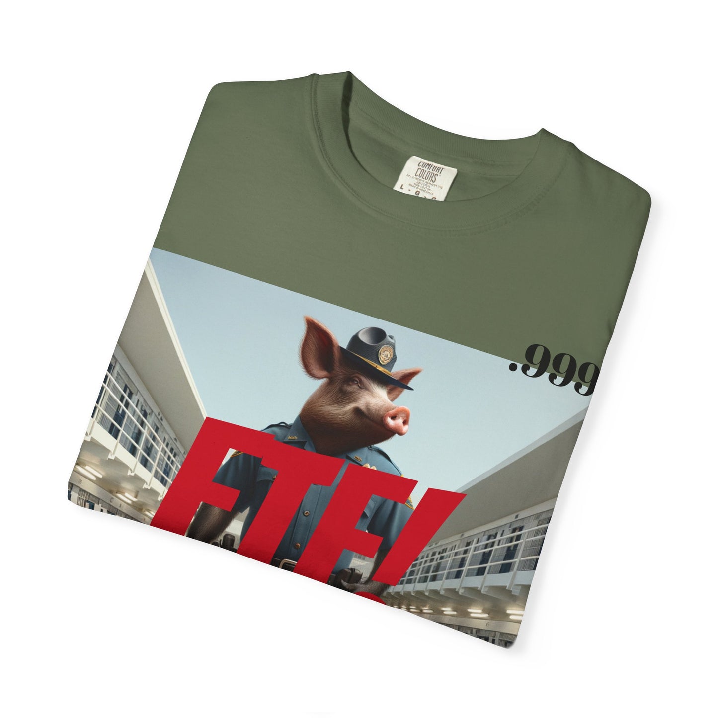 FTF! Unisex Garment-Dyed Tee - Bold Graphic Shirt for Trendsetters, Casual Wear, Gift for Friends, Street Style, Unique Wardrobe Must-Have