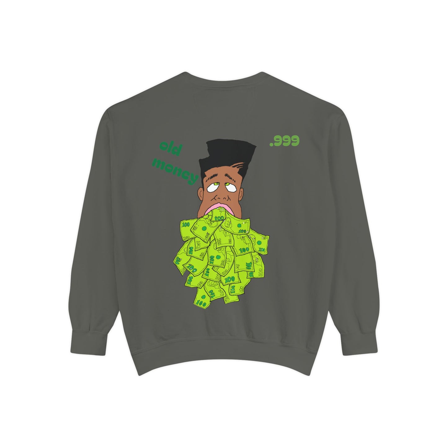 Old Money Vibe Unisex Sweatshirt, Vintage Graphic Sweater, Streetwear Fashion, Cozy Gift for Him/Her, Comfy Layering Piece