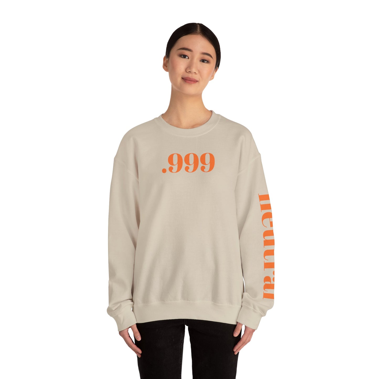 Minimalist Unisex Crewneck Sweatshirt - Casual Comfort for Everyday Wear, Perfect Gift for Friends, Cozy Loungewear, Statement Fashion