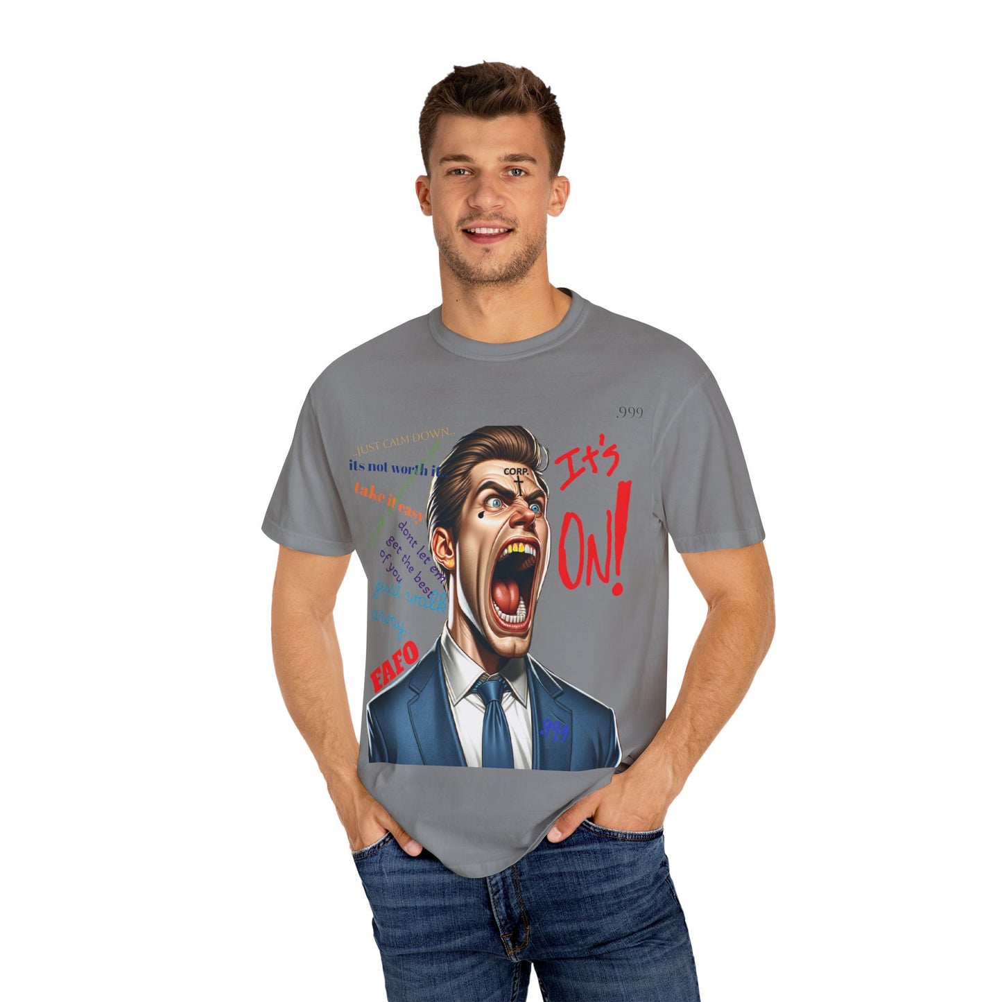 Bold Statement T-Shirt, Motivational Tee, Unique Graphic Tee, Casual Wear, Gift for Him/Her, Streetwear Apparel