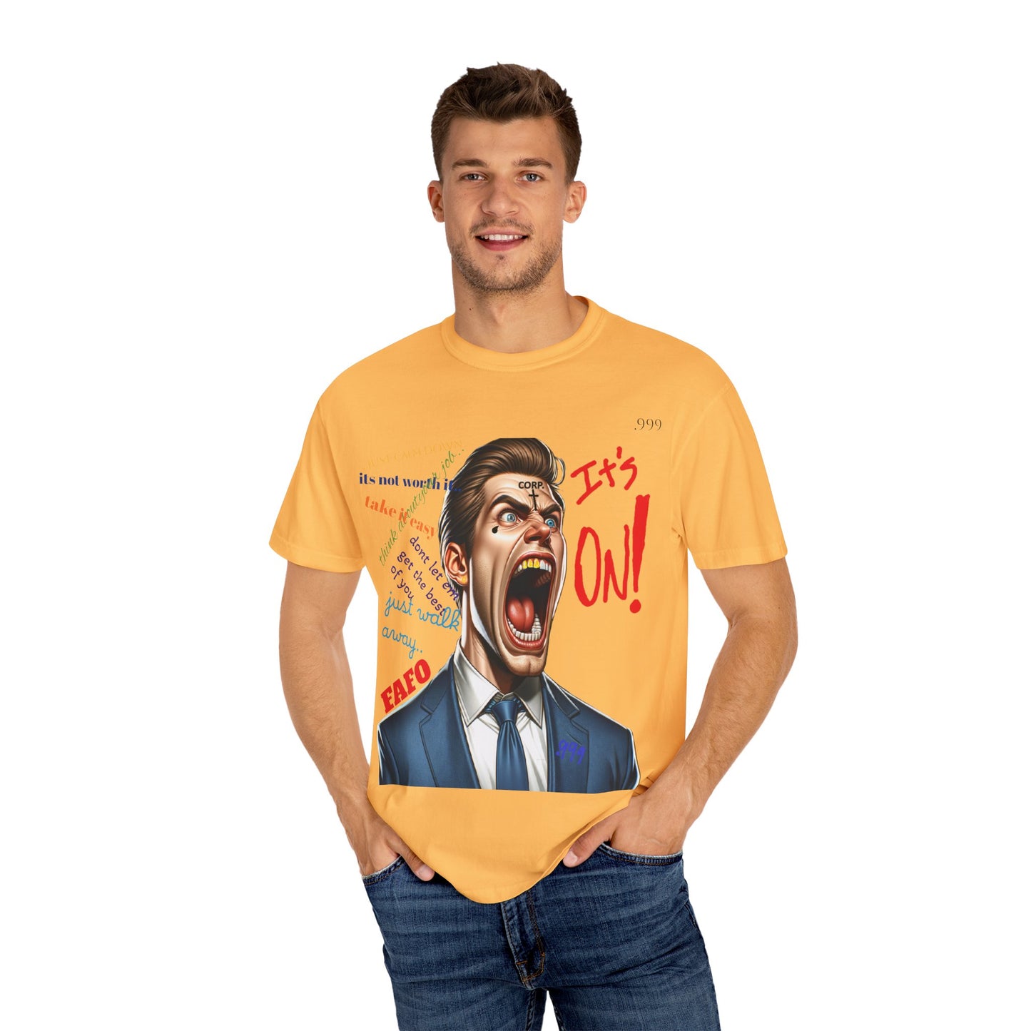 Bold Statement T-Shirt, Motivational Tee, Unique Graphic Tee, Casual Wear, Gift for Him/Her, Streetwear Apparel