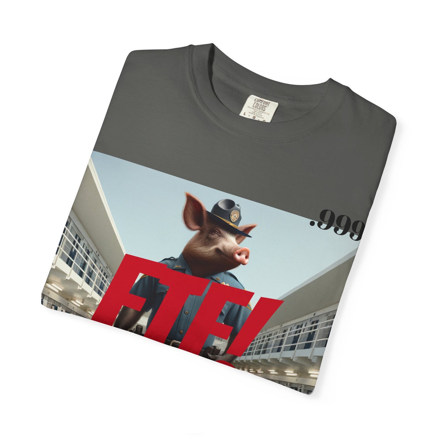 FTF! Unisex Garment-Dyed Tee - Bold Graphic Shirt for Trendsetters, Casual Wear, Gift for Friends, Street Style, Unique Wardrobe Must-Have
