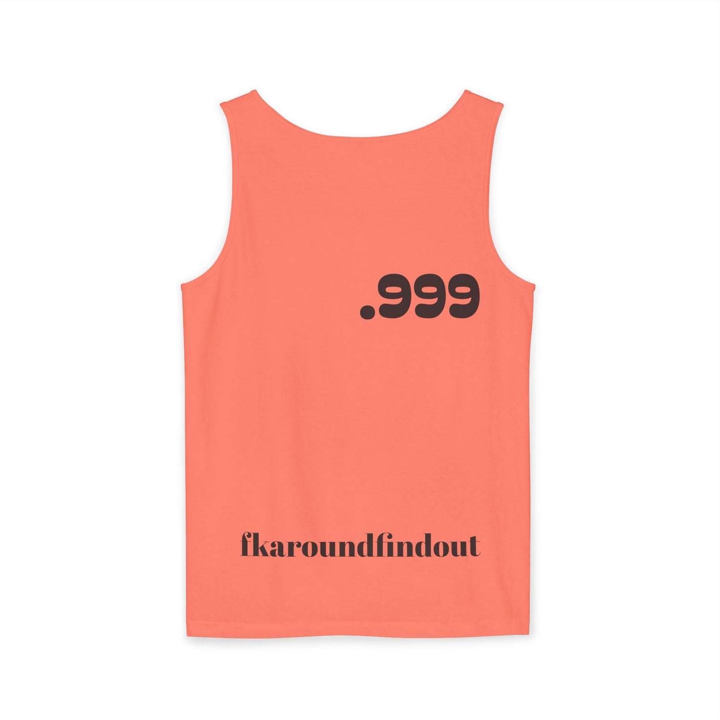 Trendy Unisex Tank Top with FAFO Design, Summer Essential, Casual Wear, Gift for Friends, Beach Outfit